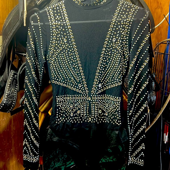 Day G Studded Bodysuit Medium - Picture 1 of 4